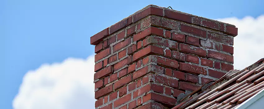 Brick Chimney Flue Installation in Bixby, OK