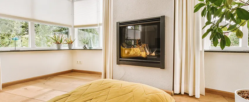 Residential Fireplace Ceramic Glass Installation in Bixby, OK