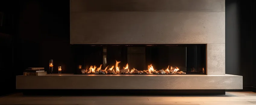 Gas Fireplace Ember Bed Design Services in Bixby, Oklahoma