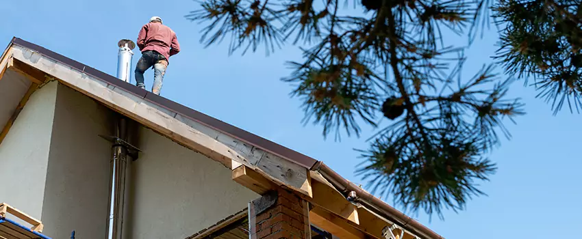 Prefab Chimney Flue Installation in Bixby, OK