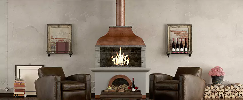 Thelin Hearth Products Providence Pellet Insert Fireplace Installation in Bixby, OK