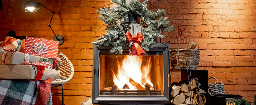 Travis Industries Linear Gas Fireplace Installation in Bixby, Oklahoma