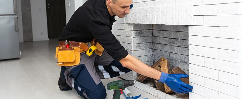 Fireplace Damaged Damper Frame Repair Services in Bixby, Oklahoma