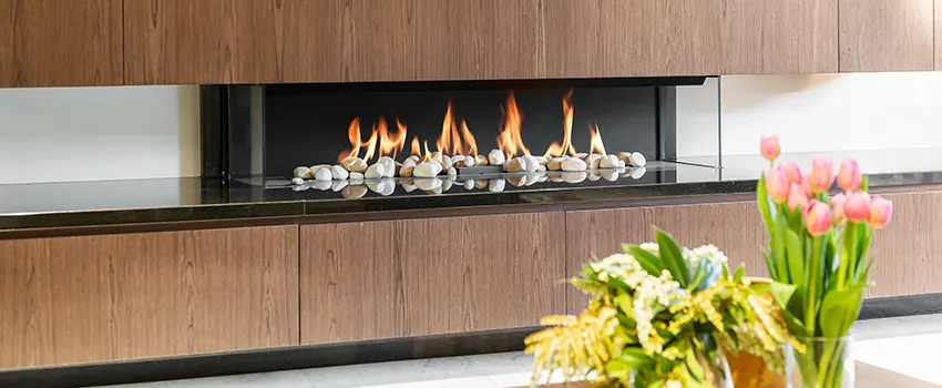 Double-height Fireplace Design Refurbishment in Bixby, Oklahoma